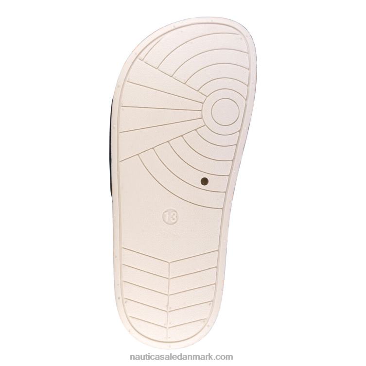 slip-on sandal med drengelogo rustblåt vaskeudtag Nautica PZ4T1191