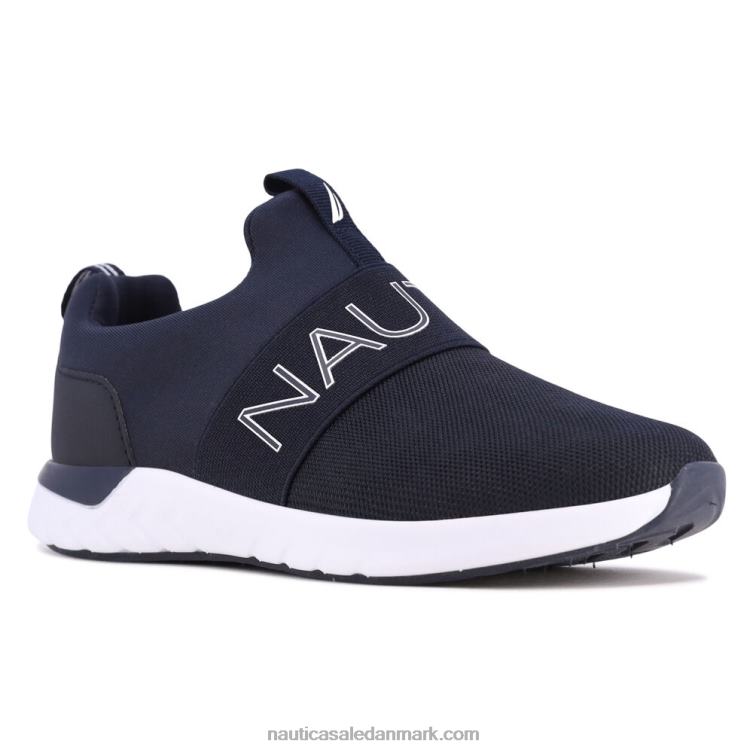 slip-on sneaker med drengelogo isblå Nautica PZ4T1117