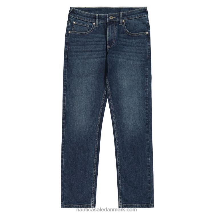 lige denim til drenge (8-20) dyb navy lyng Nautica PZ4T1070