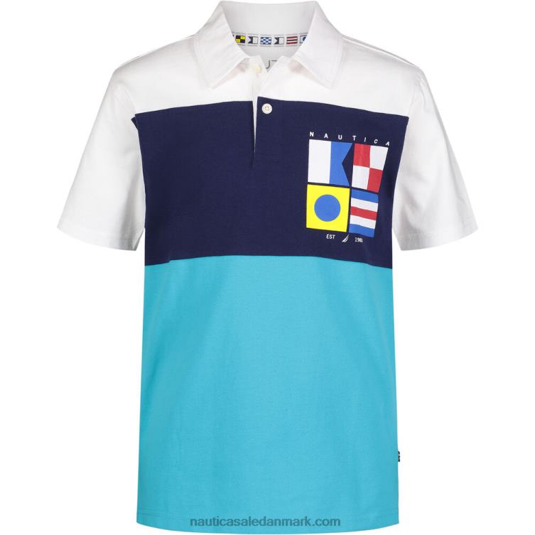 små drenge kunst logo polo (2t-4t) stjerne safir Nautica PZ4T1235