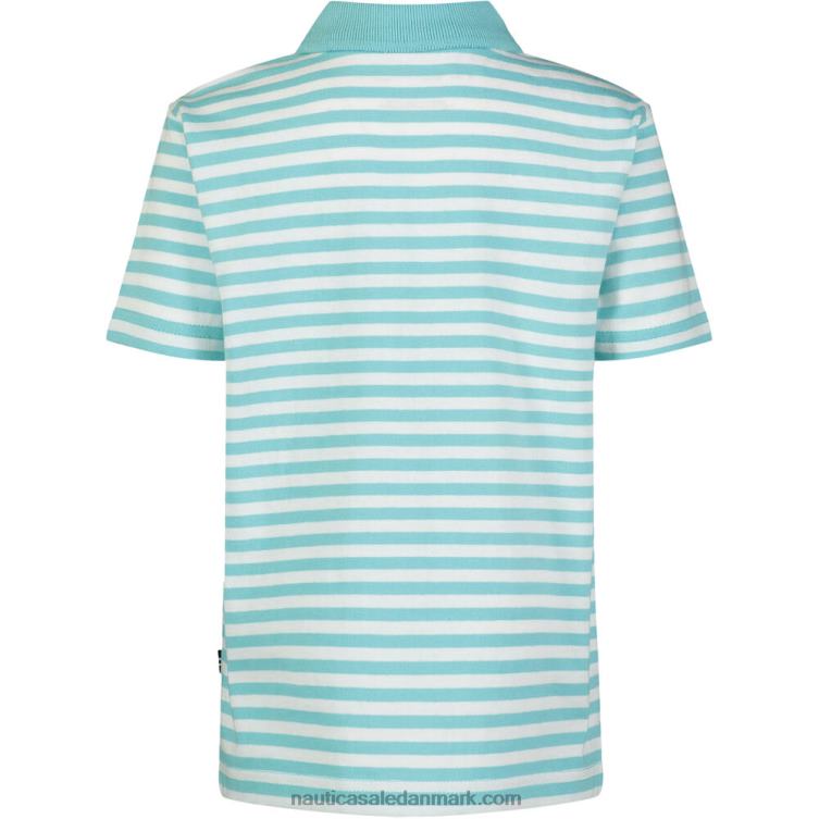 stribet polo til små drenge (4-7) engel blå Nautica PZ4T1234