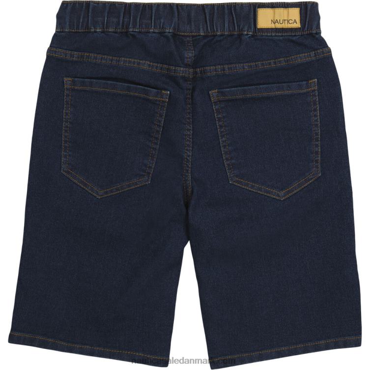 drenge denim pull-on short (8-20) ballard blå Nautica PZ4T1090