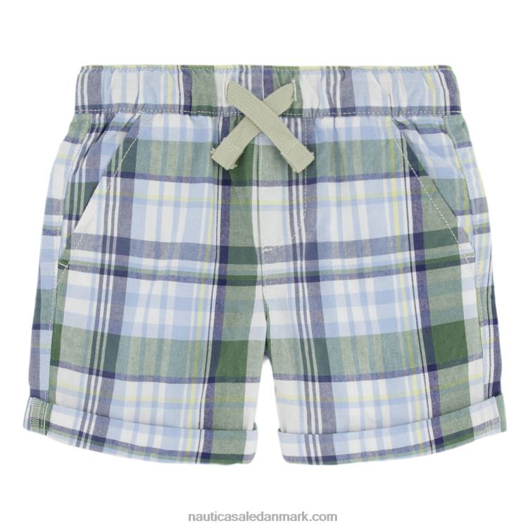 drenge plaid pull-on short (8-20) lys oliven Nautica PZ4T1078