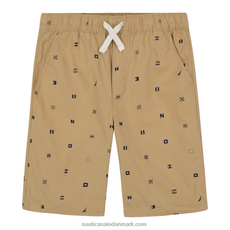 shorts med tryk til drenge (8-20) sandbuk Nautica PZ4T1199