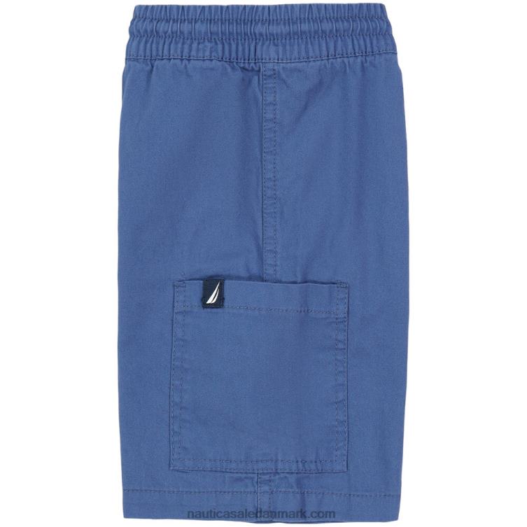 små drenge pull-on cargo short (2t-4t) blå luftspejling Nautica PZ4T1241