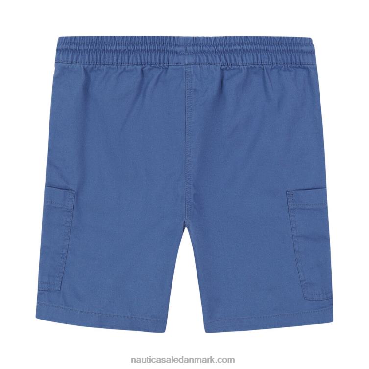 små drenge pull-on cargo short (2t-4t) blå luftspejling Nautica PZ4T1241