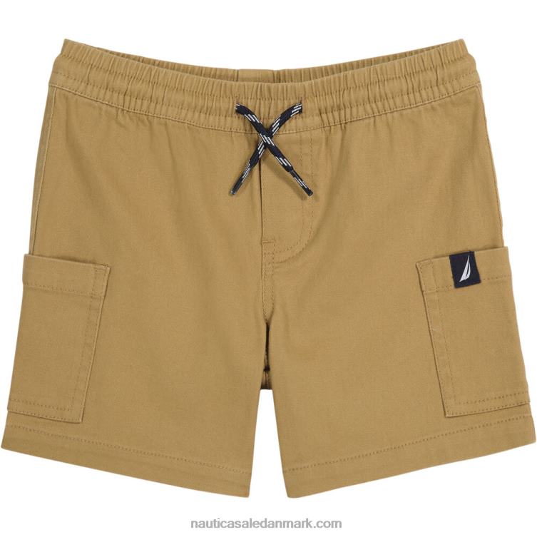 små drenges pull-on cargo short (4-7) beton Nautica PZ4T1077
