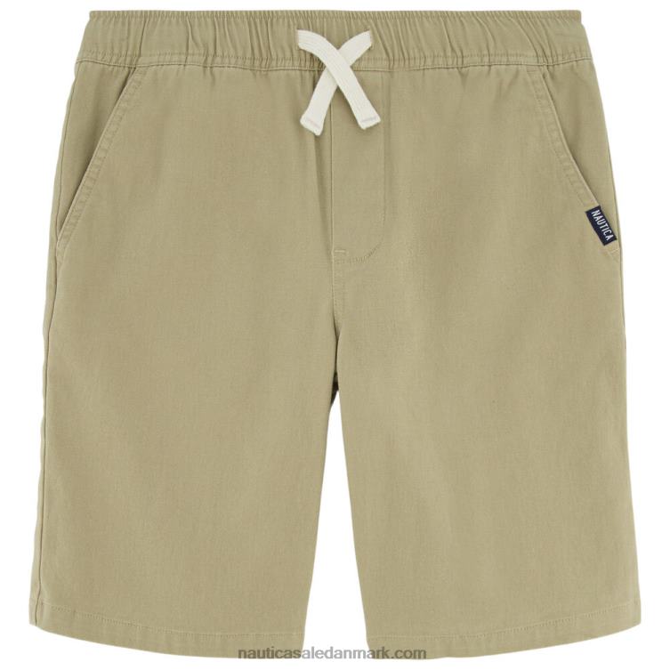 solid pull-on short til små drenge (4-7) gesso Nautica PZ4T1073