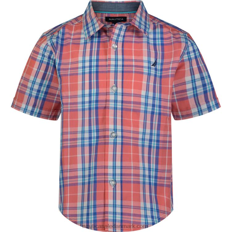 plaid skjorte til små drenge (2t-4t) tebær Nautica PZ4T1306