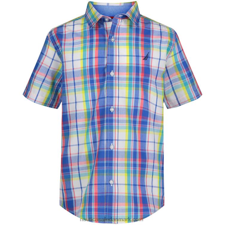 små drenges plaid skjorte (4-7) antik hvidvask Nautica PZ4T1261