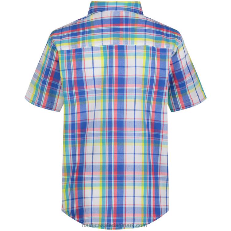 små drenges plaid skjorte (4-7) antik hvidvask Nautica PZ4T1261