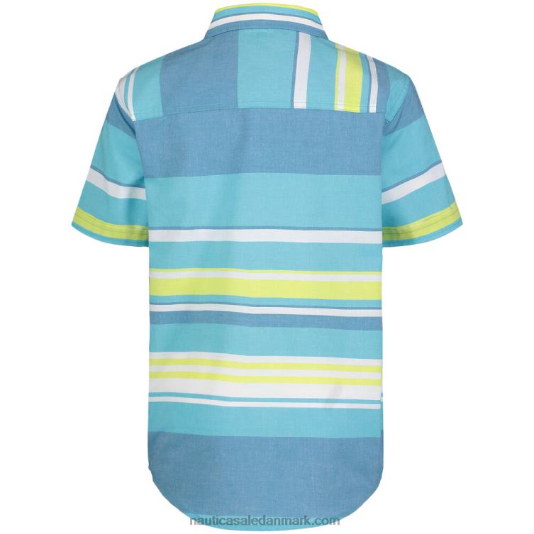 stribet skjorte til drenge (8-20) stjerne safir Nautica PZ4T1220