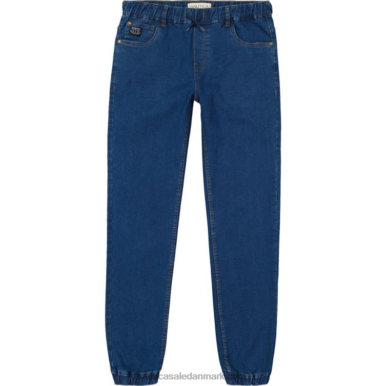 denim jogger til små drenge (2t-4t) ren deep bay wash Nautica PZ4T1137