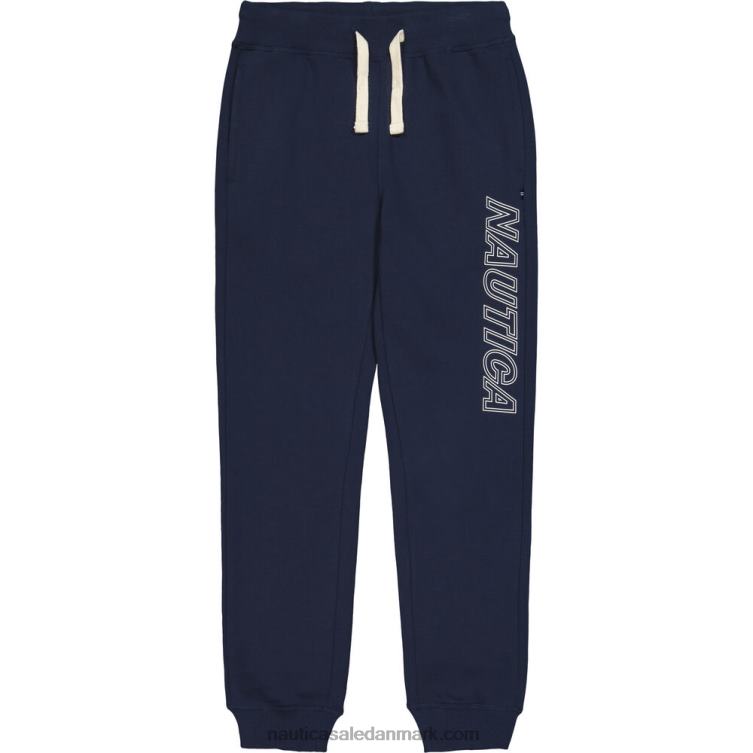fleece jogger til små drenge (2t-4t) østersbugt blå Nautica PZ4T1159