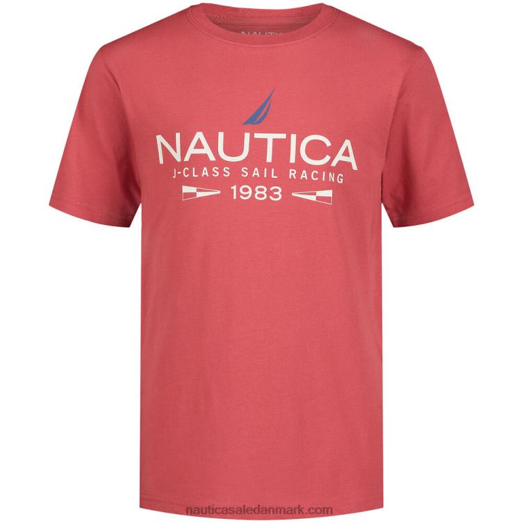 små drenge j-klasse racer-t-shirt (2t-4t) orkidé pink Nautica PZ4T1162