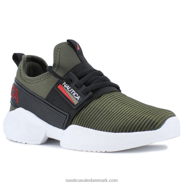 nylon mesh sneaker skovgrøn Nautica PZ4T990 Kvinder