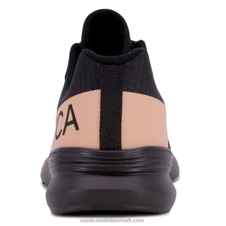 strikket sneaker med logorem sort Nautica PZ4T785 Kvinder