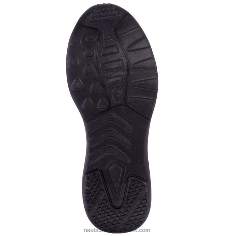 strikket sneaker med logorem sort Nautica PZ4T785 Kvinder