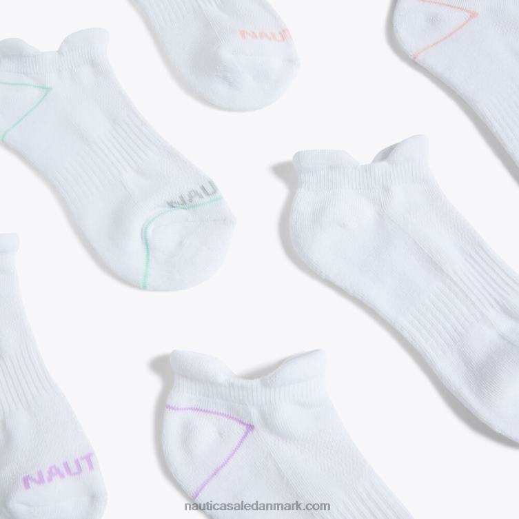 atletic tab low cut sokker 6-pack multi Nautica PZ4T861 Kvinder
