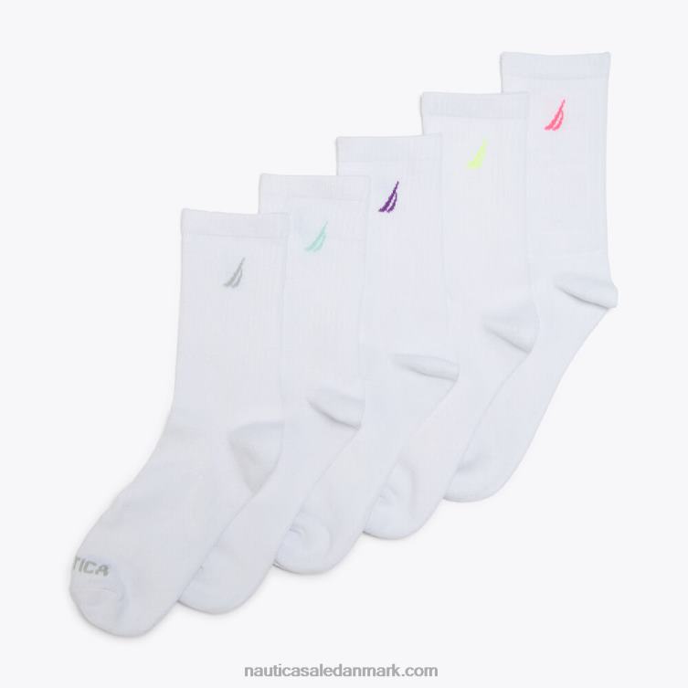 crew sokker 5-pak multi Nautica PZ4T818 Kvinder