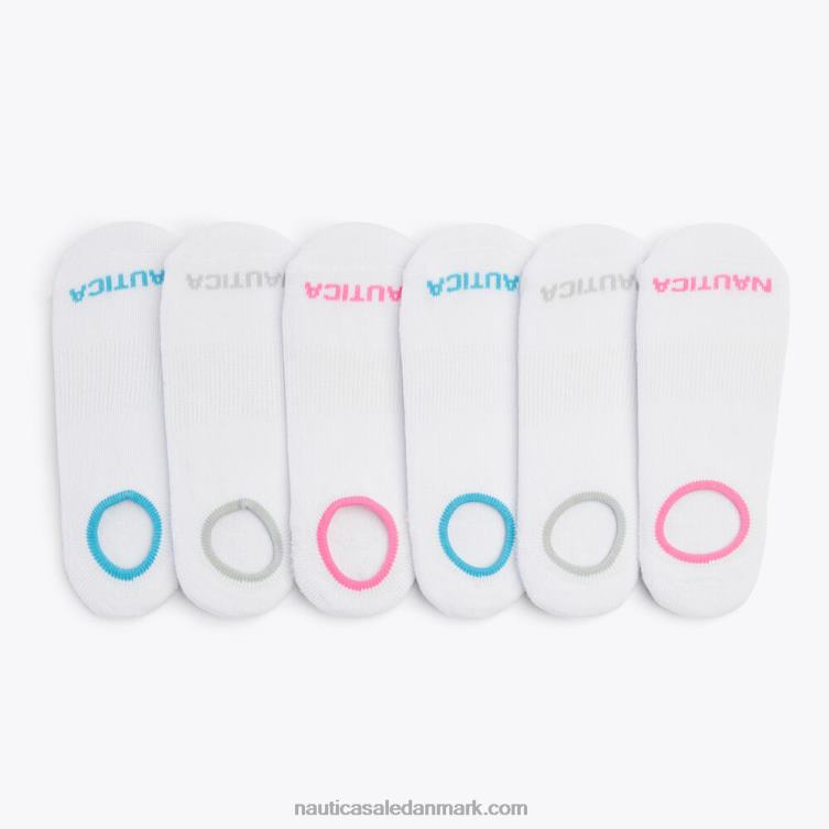liner sokker 6-pak multi Nautica PZ4T823 Kvinder