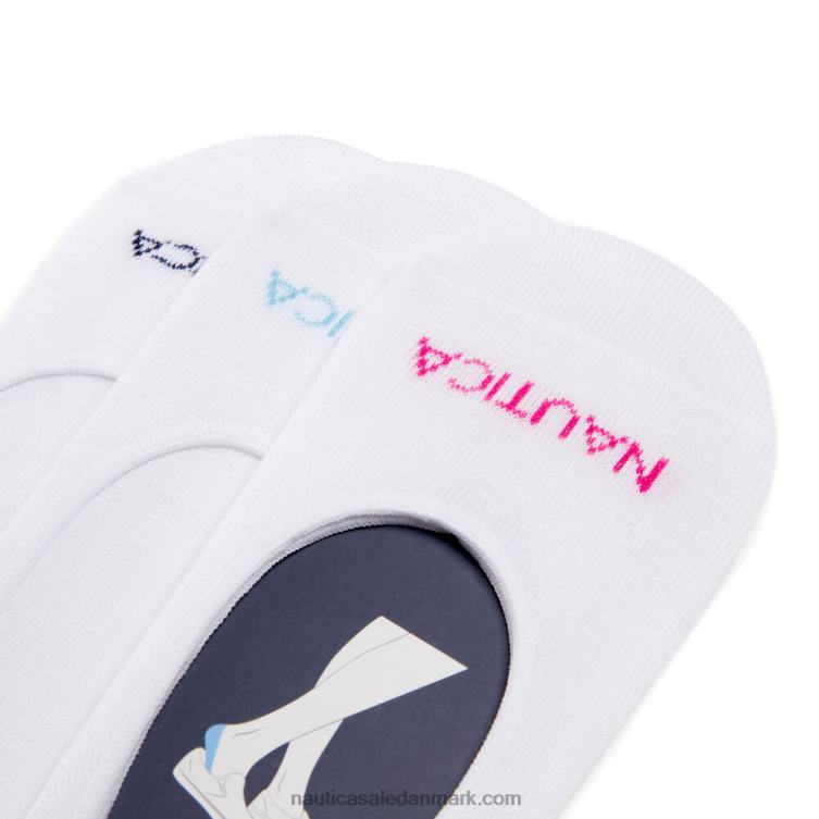 manchetforingsstrømper 3-pak multi Nautica PZ4T877 Kvinder