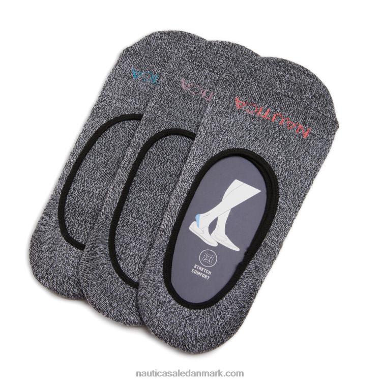 manchetforingsstrømper 3-pak multi Nautica PZ4T891 Kvinder