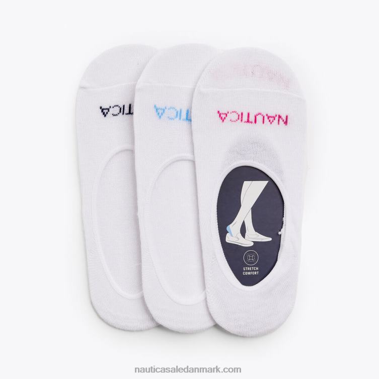 stretch liner strømper 3-pak multi Nautica PZ4T799 Kvinder