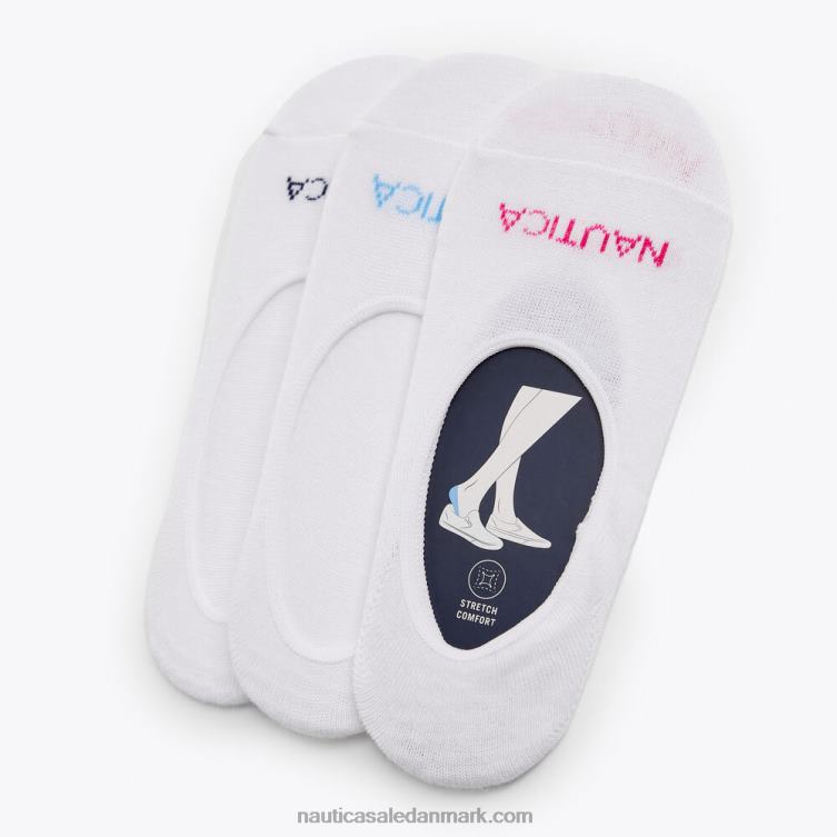 stretch liner strømper 3-pak multi Nautica PZ4T799 Kvinder