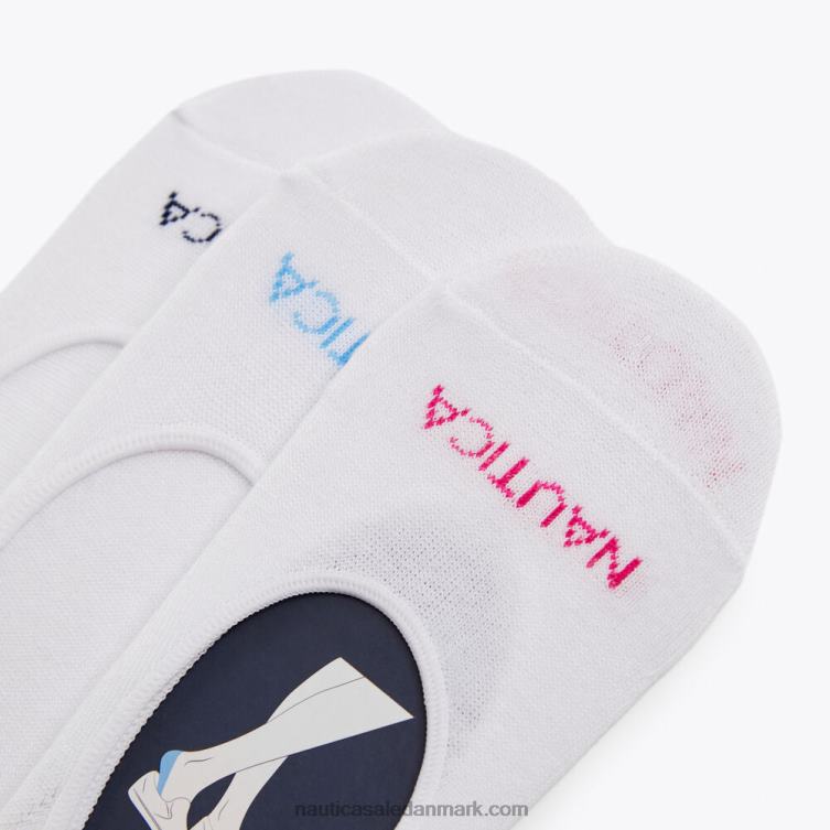 stretch liner strømper 3-pak multi Nautica PZ4T799 Kvinder