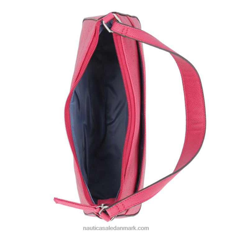 baguette skuldertaske med tryk koral kappe Nautica PZ4T935 Kvinder