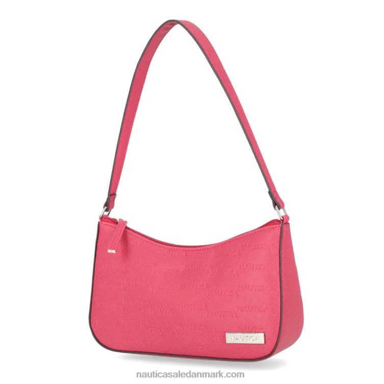 baguette skuldertaske med tryk koral kappe Nautica PZ4T935 Kvinder