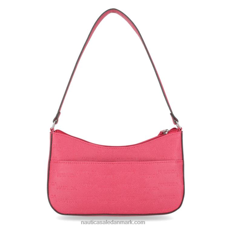 baguette skuldertaske med tryk koral kappe Nautica PZ4T935 Kvinder