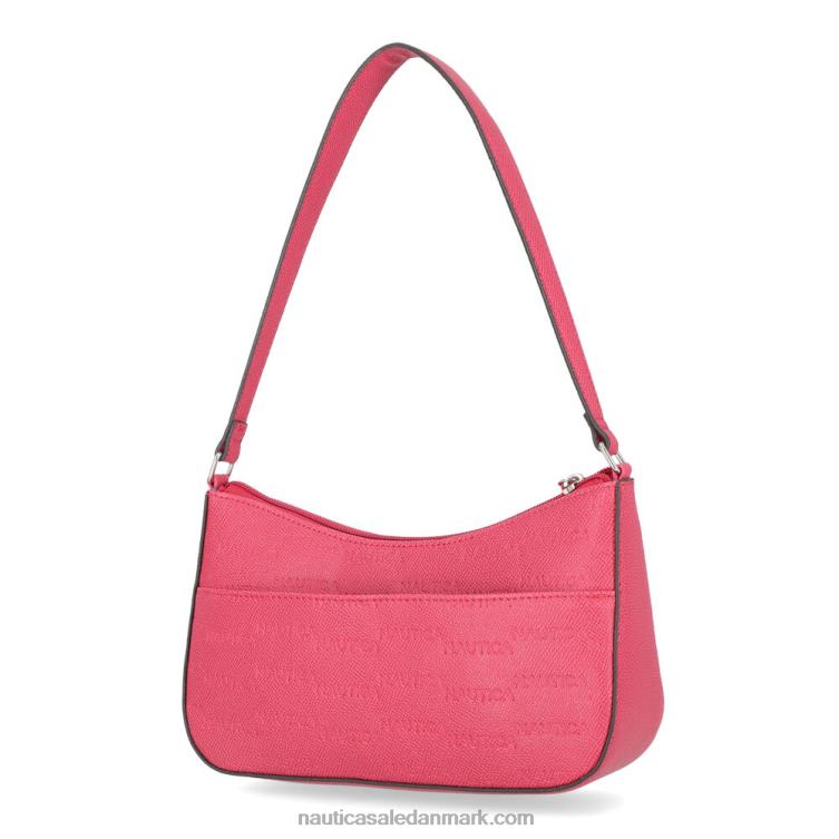 baguette skuldertaske med tryk koral kappe Nautica PZ4T935 Kvinder