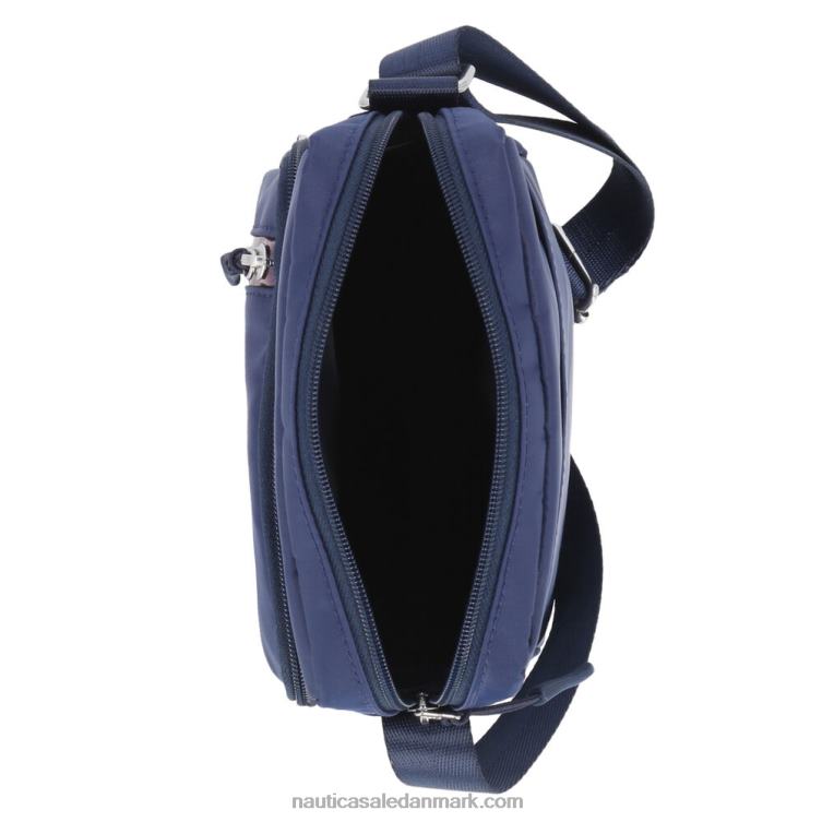 crossbody taske i nylon arbejdstrøje blå Nautica PZ4T901 Kvinder