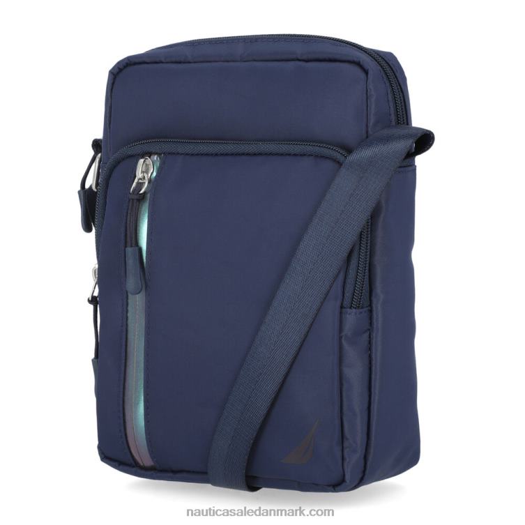 crossbody taske i nylon arbejdstrøje blå Nautica PZ4T901 Kvinder
