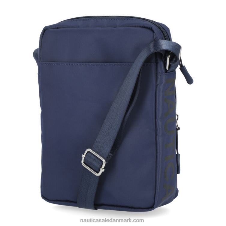 crossbody taske i nylon arbejdstrøje blå Nautica PZ4T901 Kvinder