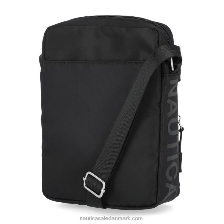 crossbody taske i nylon sort Nautica PZ4T926 Kvinder