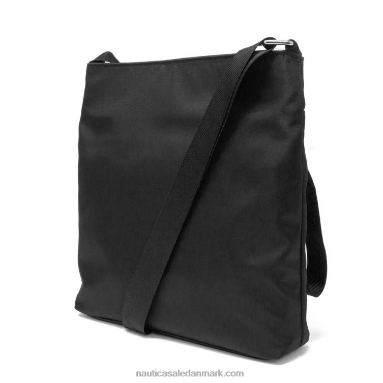 crossbody taske til dykkerlærred ægte sort Nautica PZ4T873 Kvinder