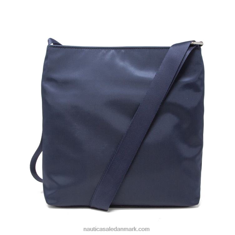 crossbody taske til dykkerlærred kulblå lyng Nautica PZ4T882 Kvinder