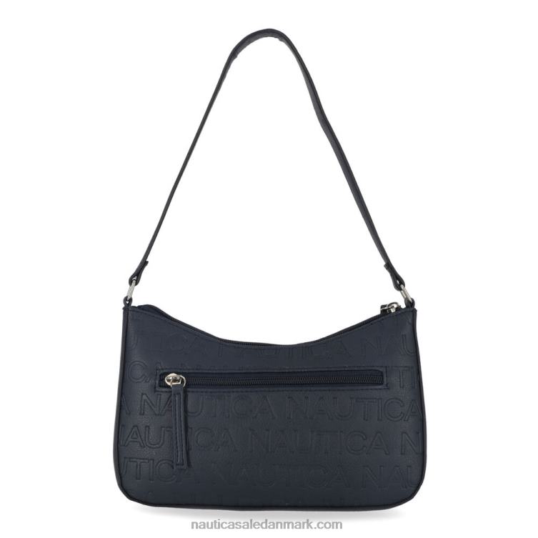 delray baguette skuldertaske arbejdstrøje blå Nautica PZ4T953 Kvinder