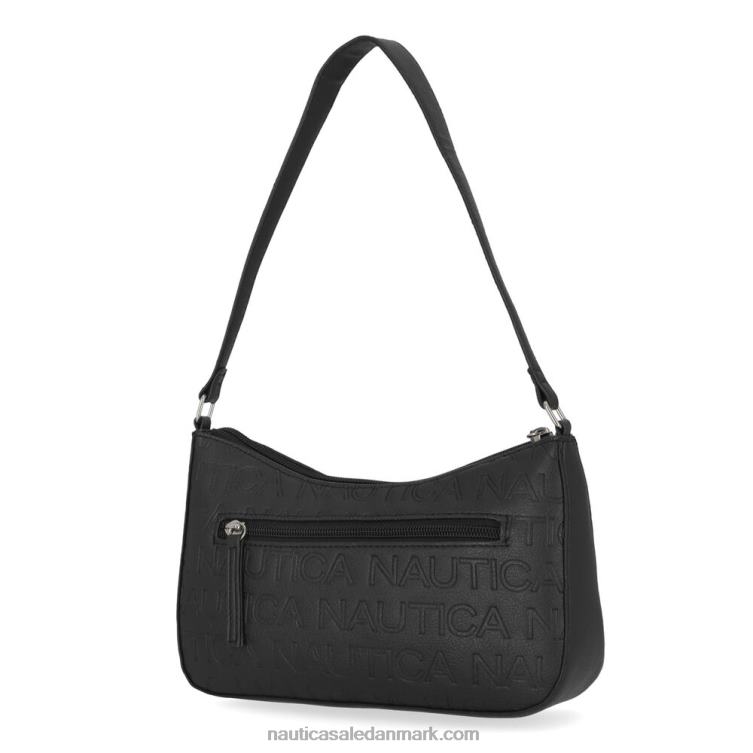 delray baguette skuldertaske sort Nautica PZ4T933 Kvinder