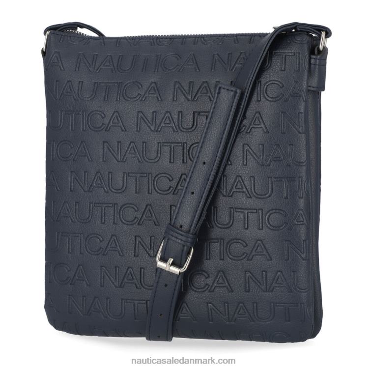 delray key largo crossbody taske arbejdstrøje blå Nautica PZ4T871 Kvinder