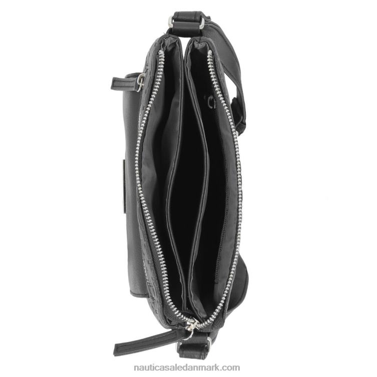 delray key largo crossbody taske sort Nautica PZ4T855 Kvinder