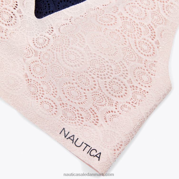 blonder laserskåret logo lounge bh 2-pak arbejdstrøje blå Nautica PZ4T1035 Kvinder