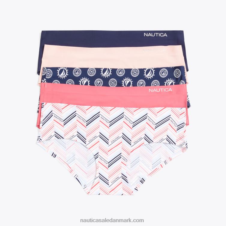 laserskårne trusser 5-pak antik hvidvask Nautica PZ4T786 Kvinder