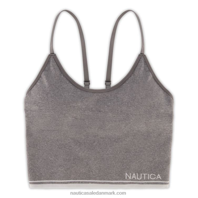 sømløs jacquardstribe og logo brami 3-pak arbejdstrøje blå Nautica PZ4T828 Kvinder