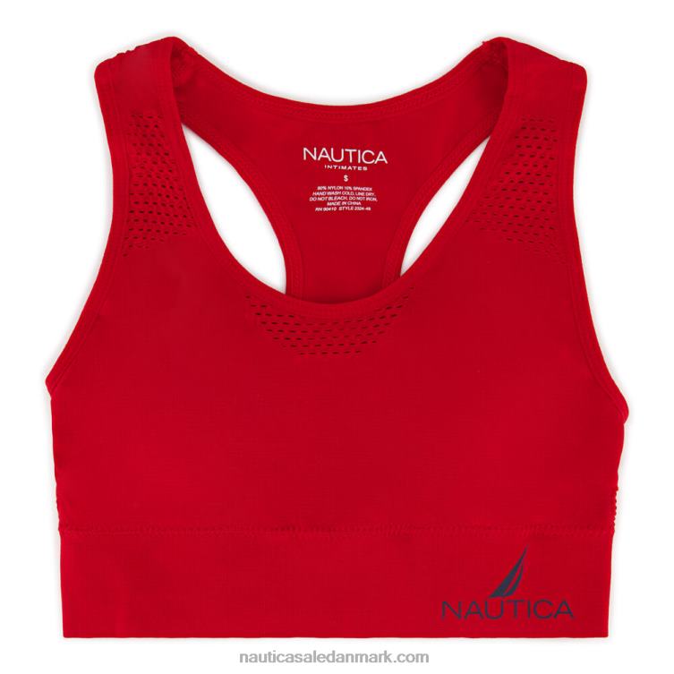 sømløs mesh jacquard racerback bh 3-pak svag blå Nautica PZ4T778 Kvinder