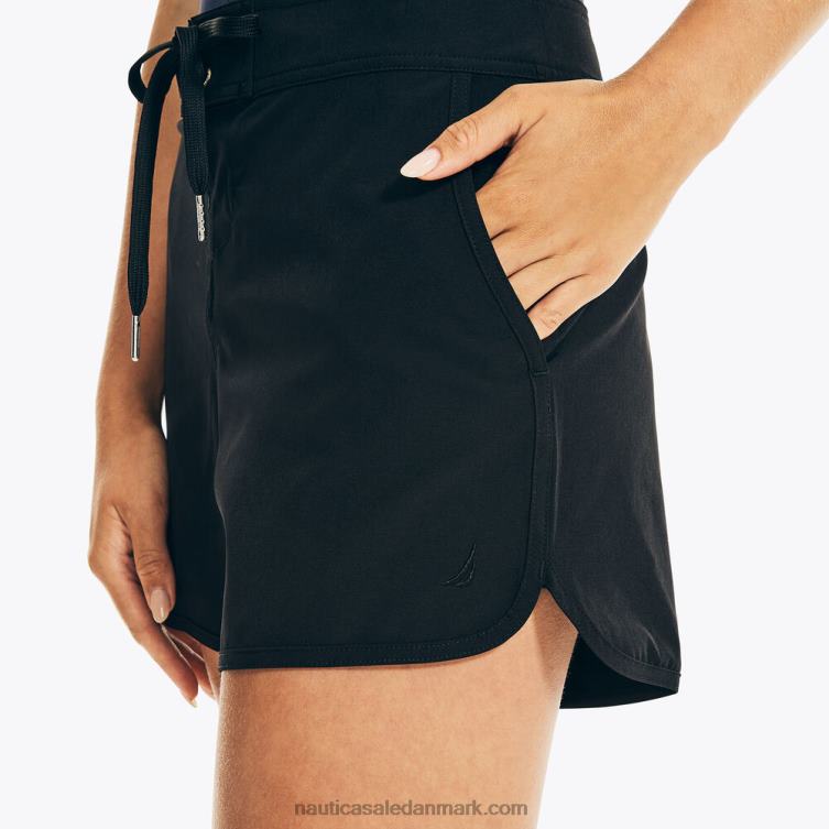 4,5\" kort kort sort Nautica PZ4T821 Kvinder