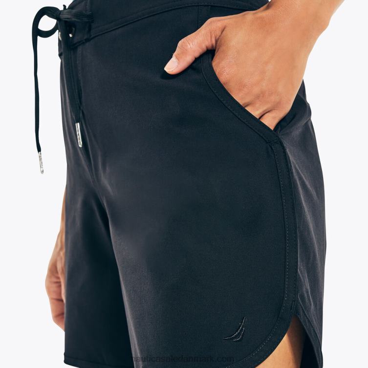 7\" kort kort sort Nautica PZ4T884 Kvinder